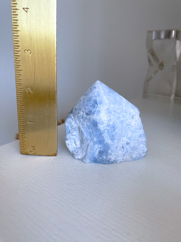 Blue Calcite Top Polish #1