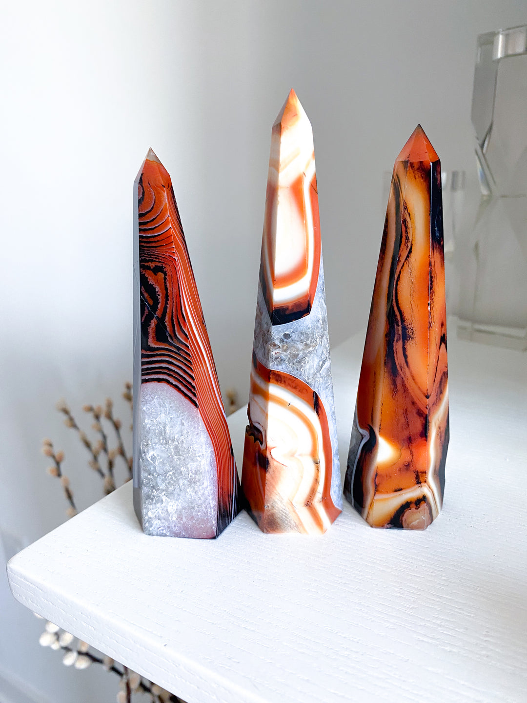 You Choose: Large Sardonyx Tower 5"