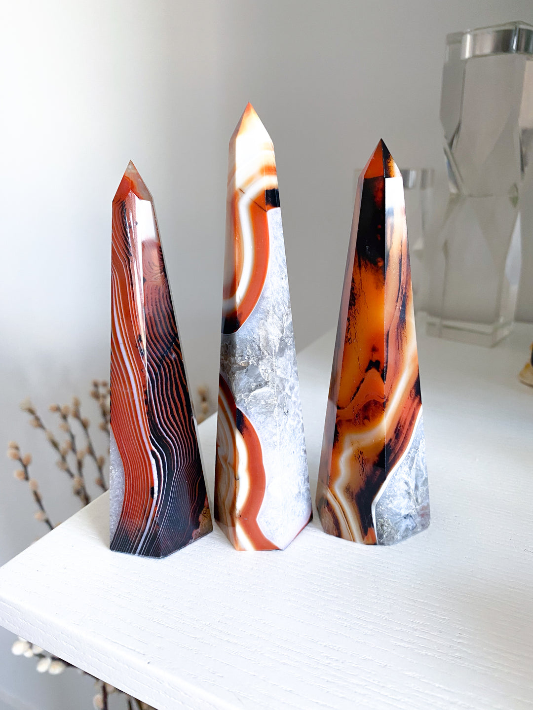 You Choose: Large Sardonyx Tower 5"