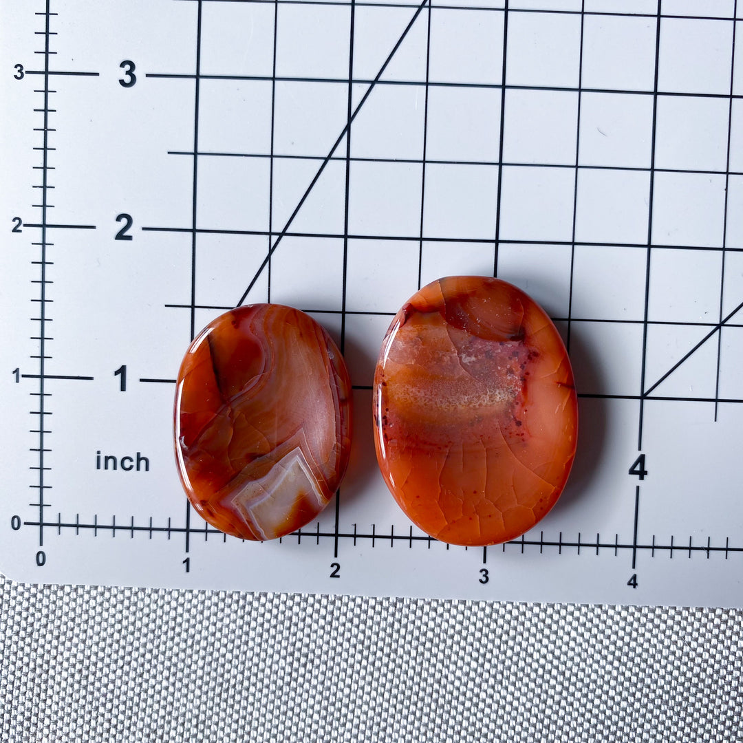 Carnelian Worry Stone
