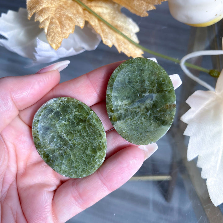Vesuvianite Worry Stone