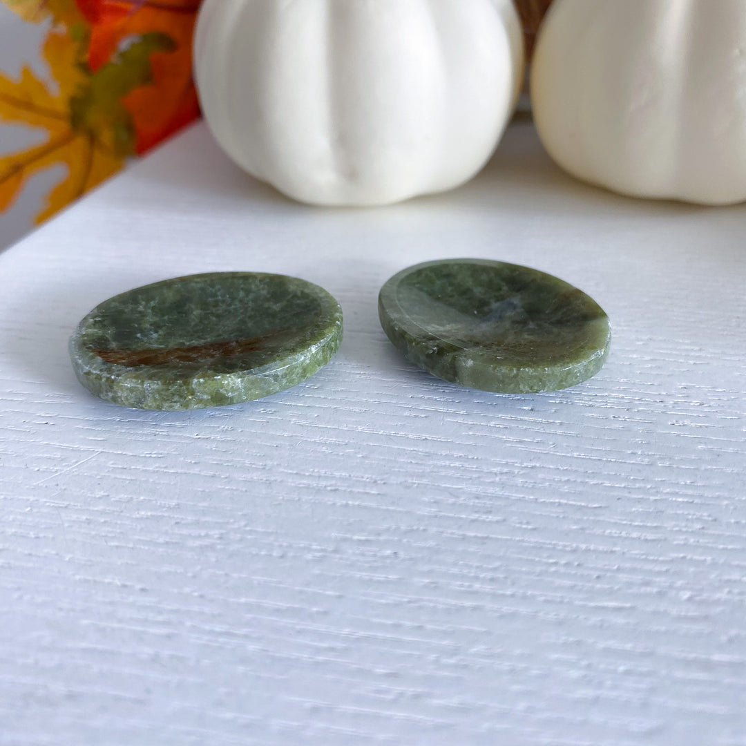 Vesuvianite Worry Stone