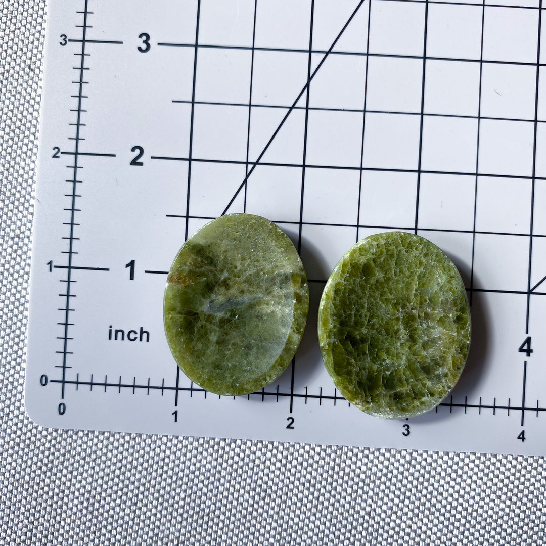 Vesuvianite Worry Stone