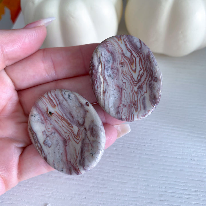 Rosetta Jasper Worry Stone