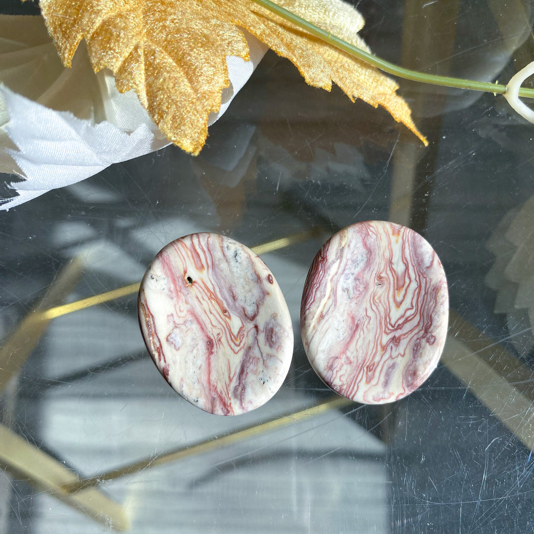 Rosetta Jasper Worry Stone