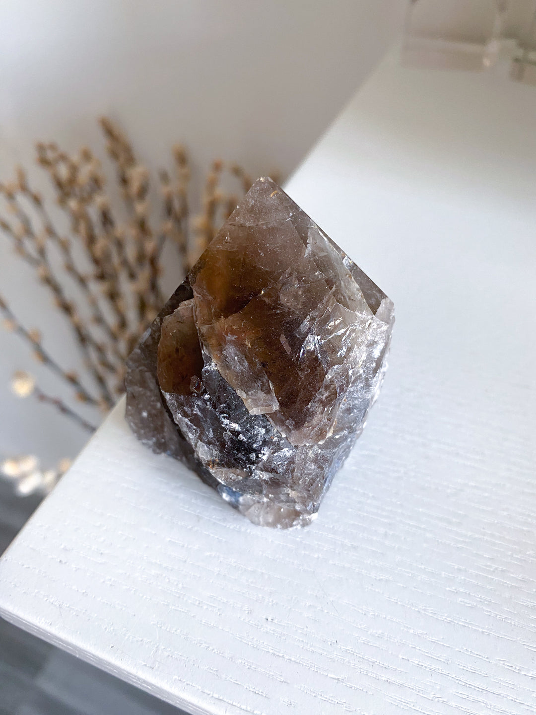 Smokey Quartz Top Polish #12