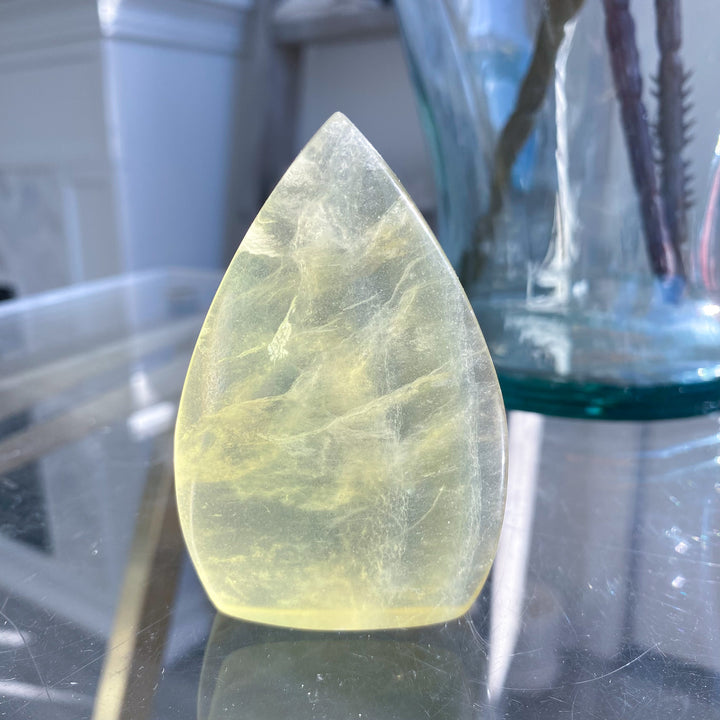 Yellow Fluorite Flame - Choose Your Piece