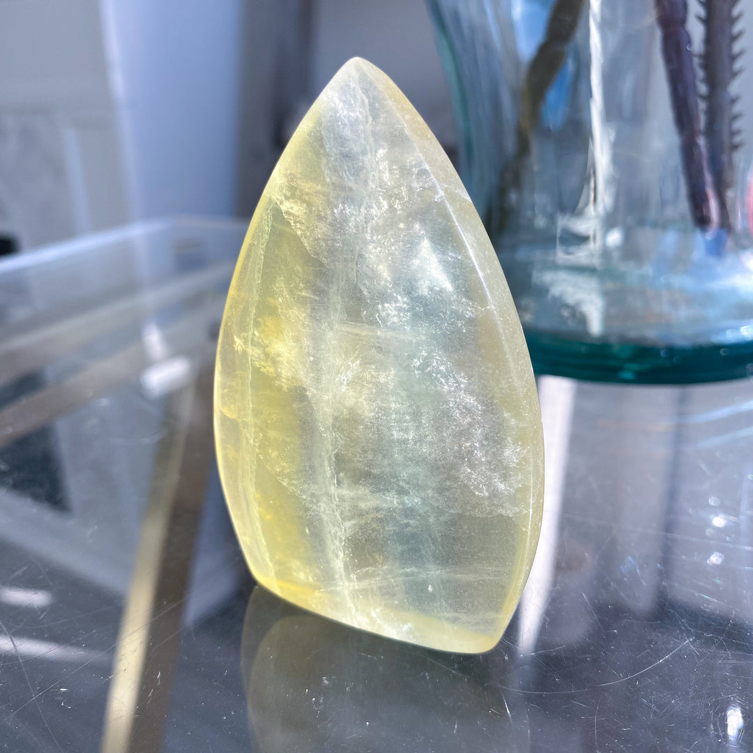 Yellow Fluorite Flame - Choose Your Piece