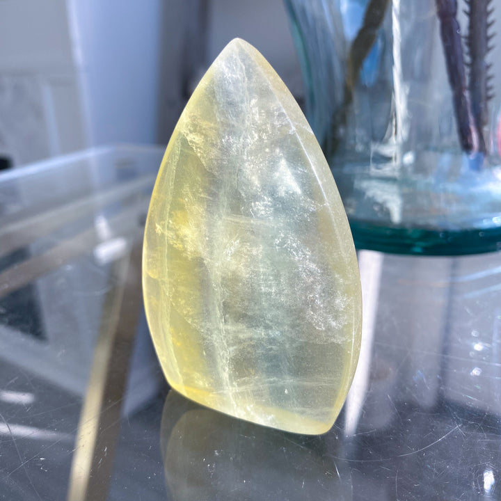 Yellow Fluorite Flame - Choose Your Piece