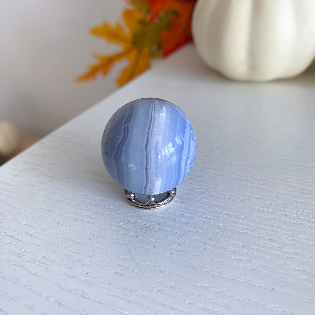 Blue Lace Agate Mini Sphere 