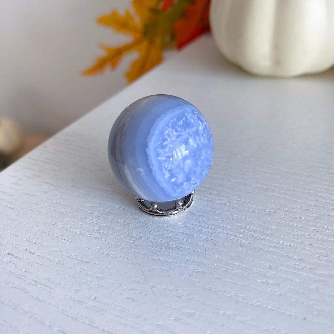 Blue Lace Agate Mini Sphere 