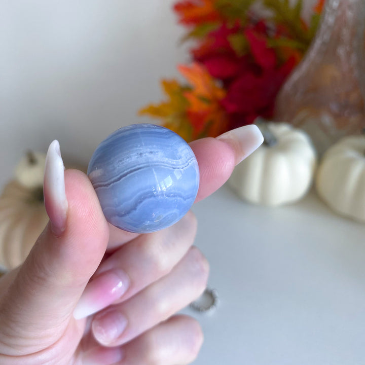Blue Lace Agate Mini Sphere 