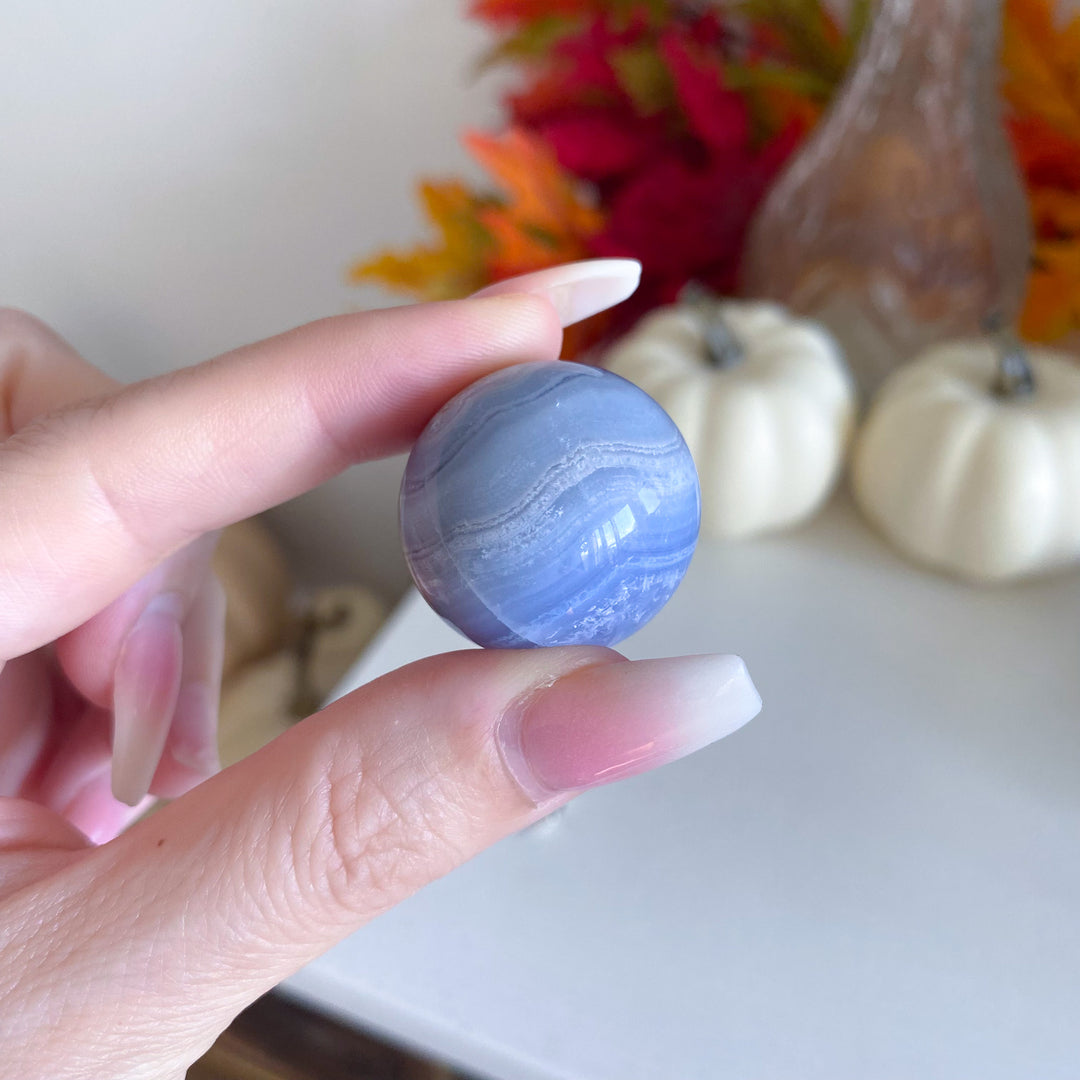 Blue Lace Agate Mini Sphere 