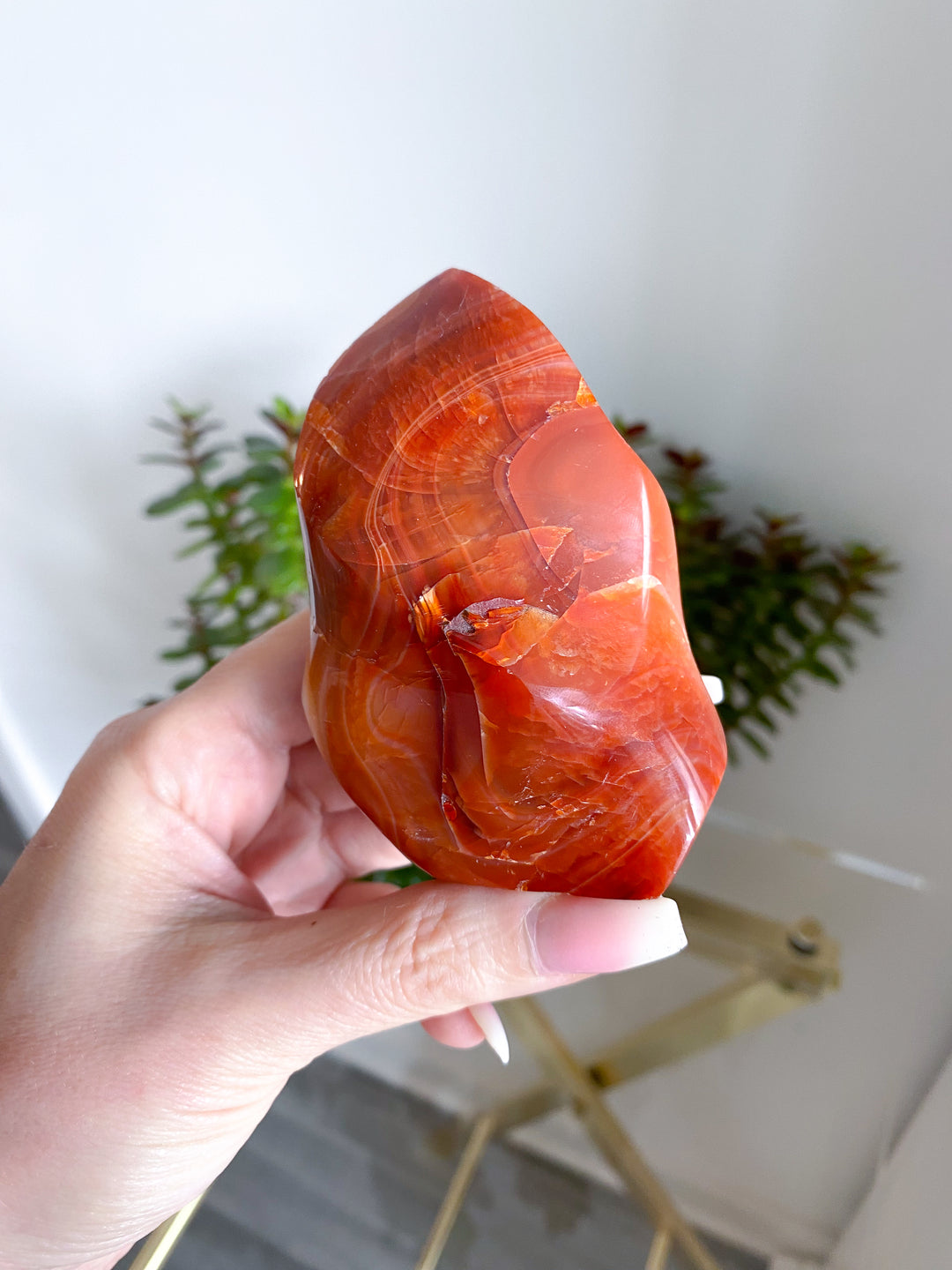 Large Carnelian Flame #4