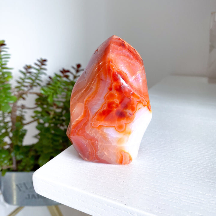 Large Carnelian Flame #4