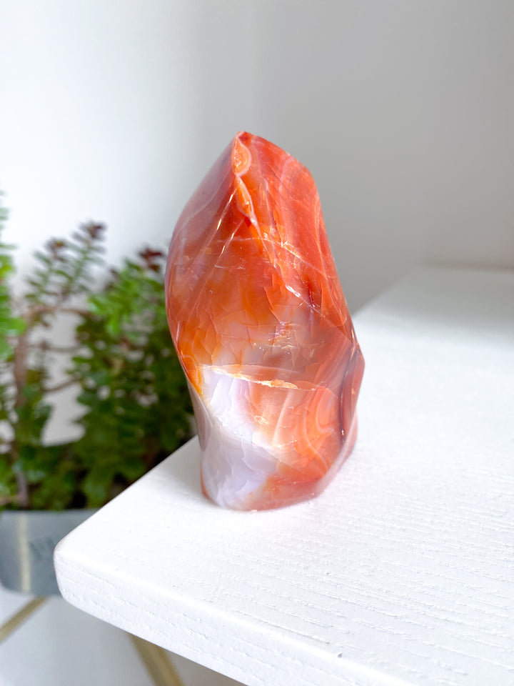 Large Carnelian Flame #4