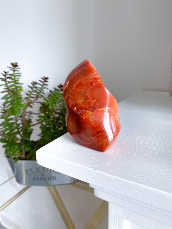 Large Carnelian Flame #4