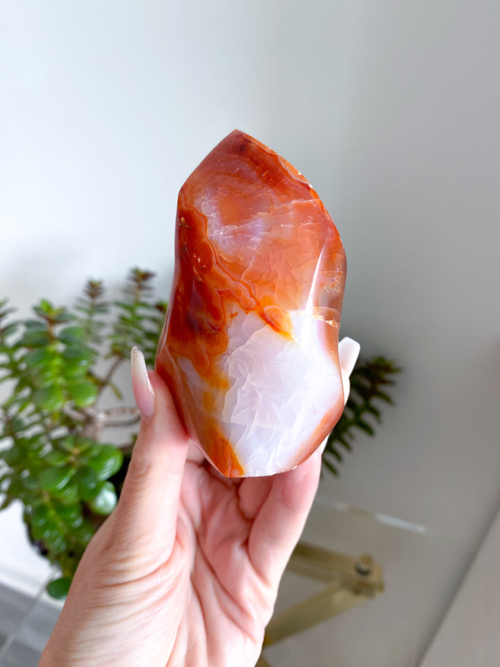 Large Carnelian Flame #4