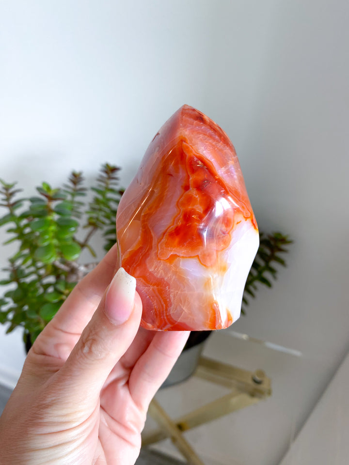 Large Carnelian Flame #4