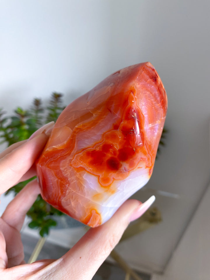 Large Carnelian Flame #4