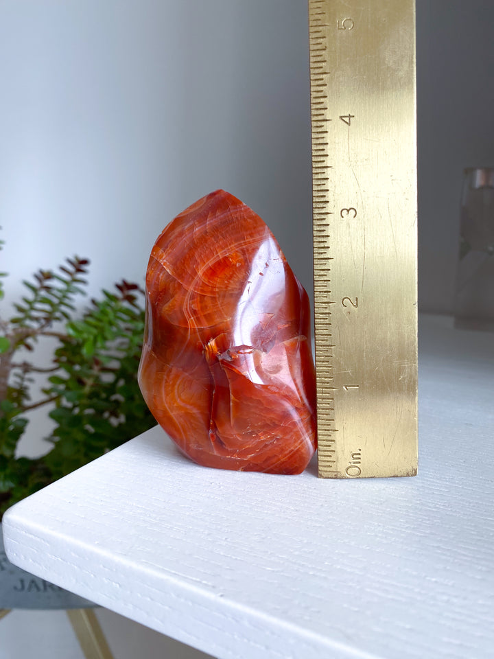 Large Carnelian Flame #4
