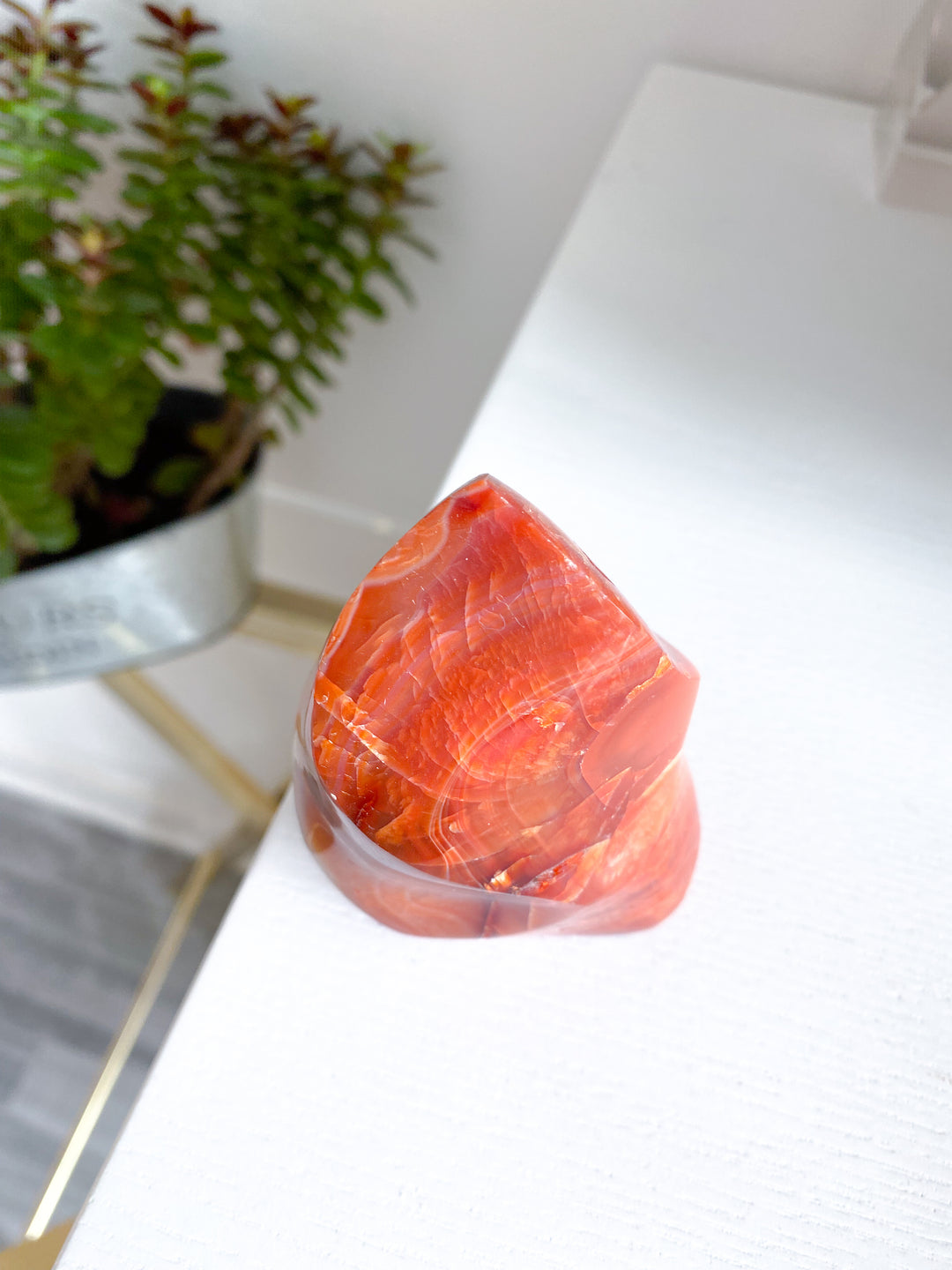 Large Carnelian Flame #4