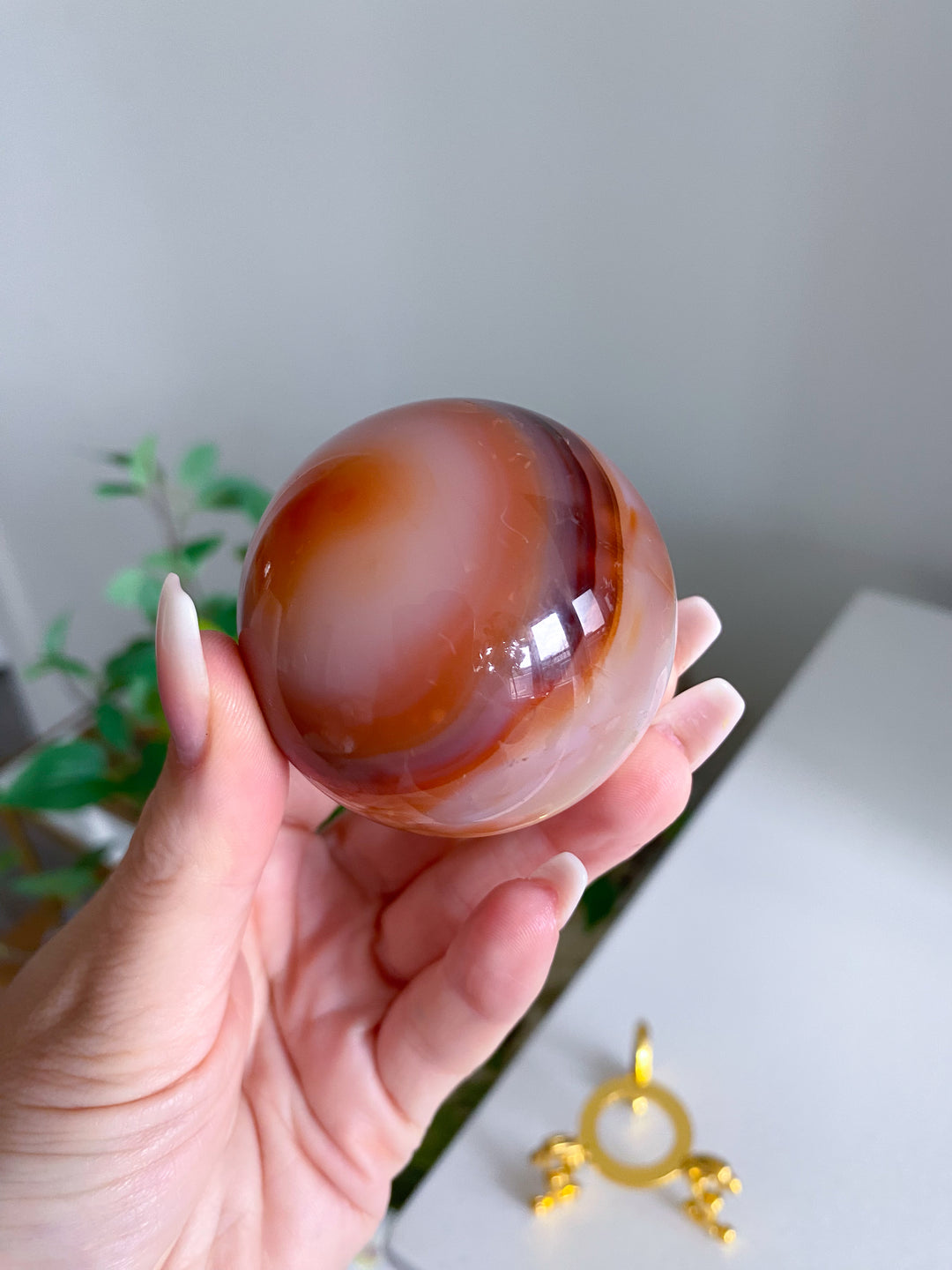 Carnelian Sphere 