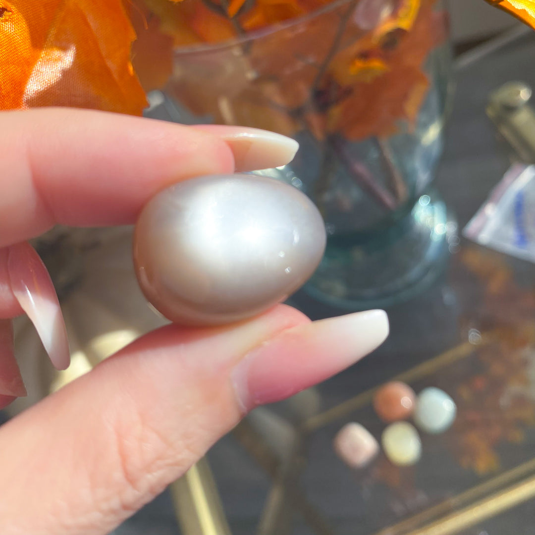 African Moonstone Tumble - Choose Your Shade