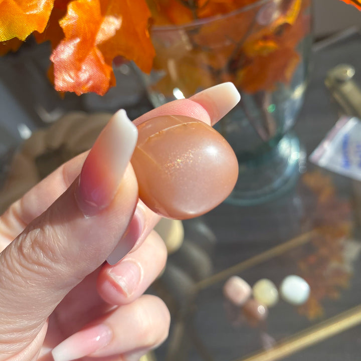 African Moonstone Tumble - Choose Your Shade