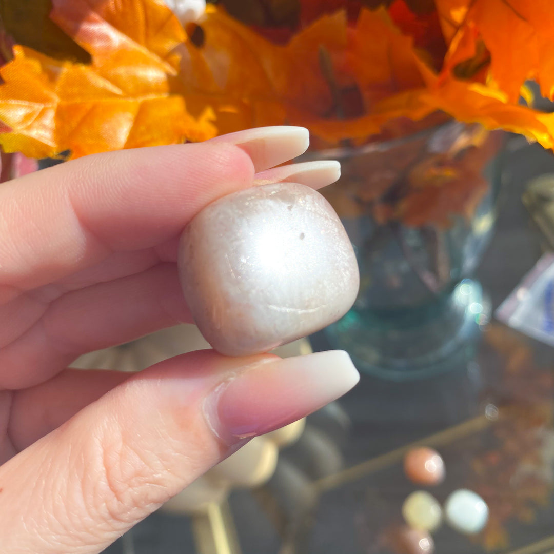 African Moonstone Tumble - Choose Your Shade