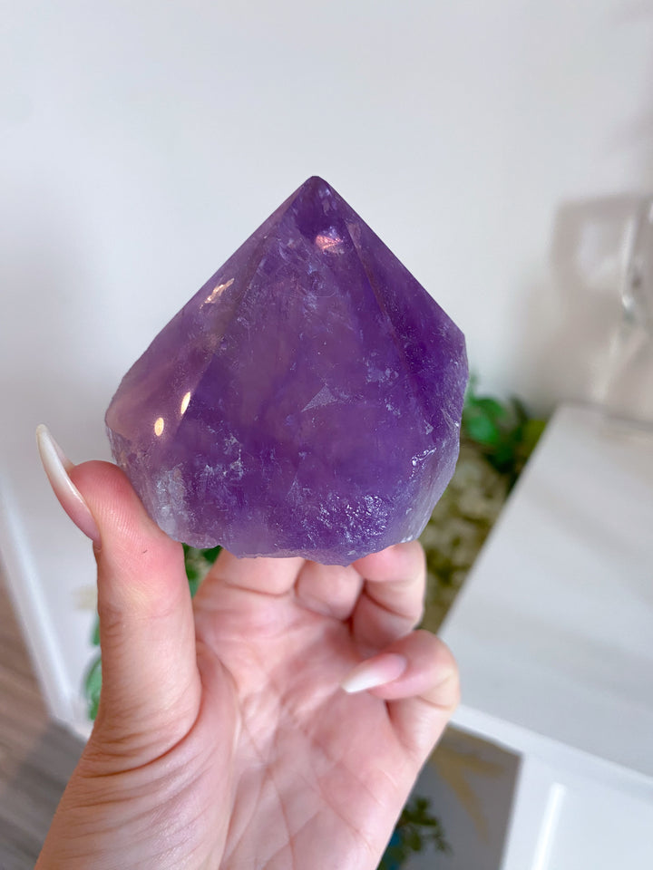 Amethyst Top Polish Point - Get Exact Item