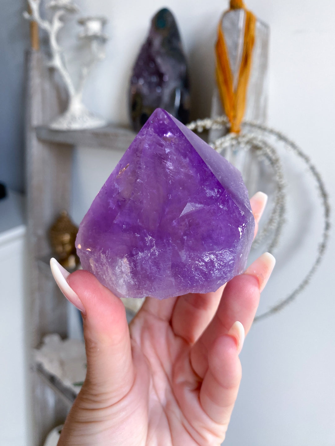 Amethyst Top Polish Point - Get Exact Item