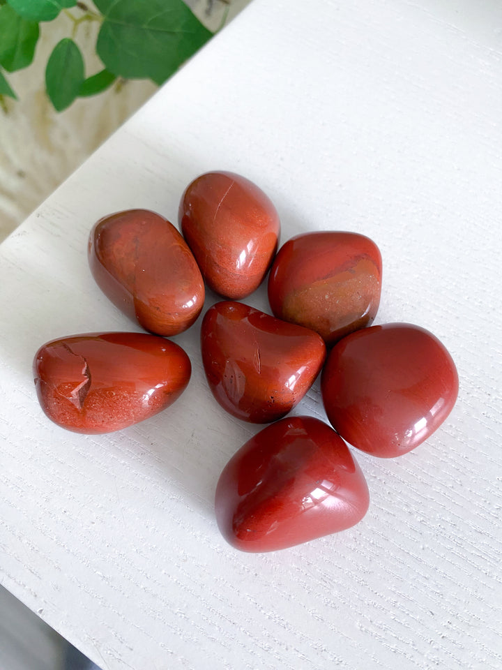 Red Jasper Pebble