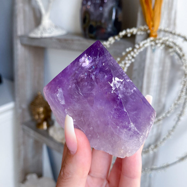 Amethyst Top Polish Point - Get Exact Item