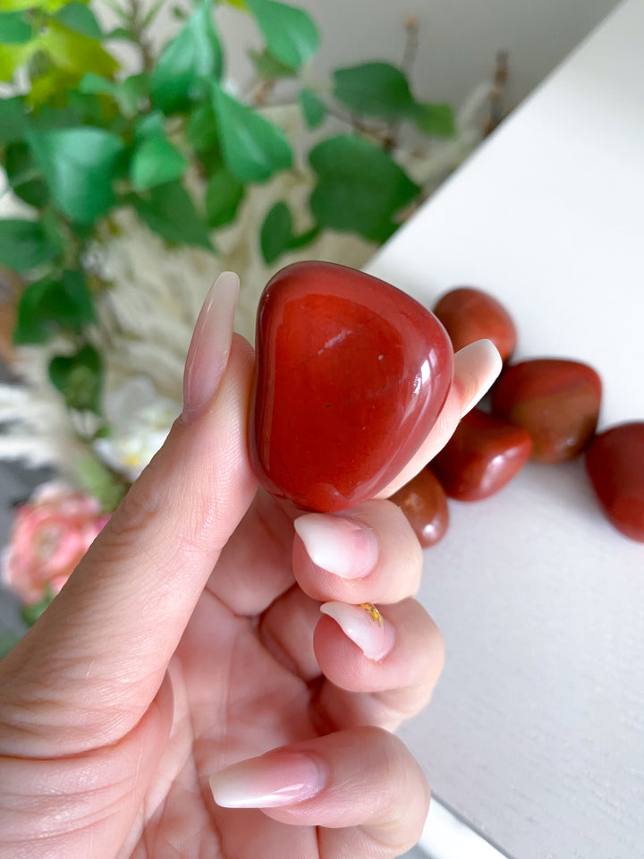Red Jasper Pebble