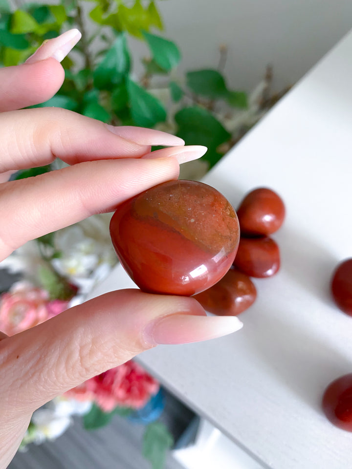 Red Jasper Pebble