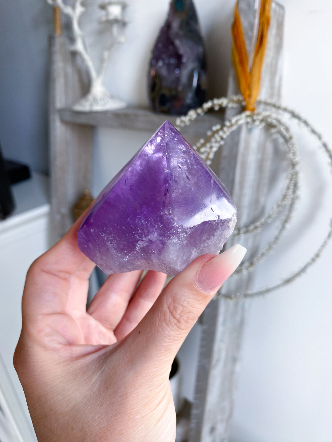 Amethyst Top Polish Point - Get Exact Item