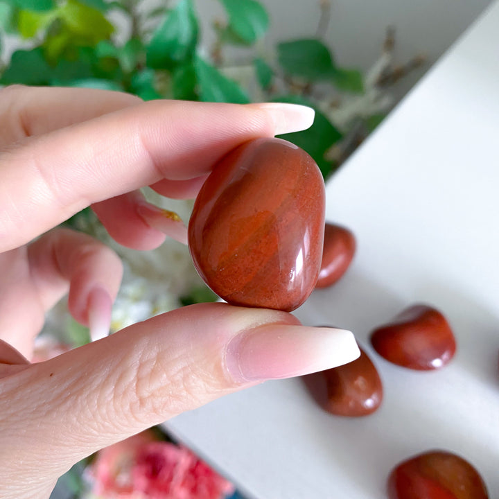 Red Jasper Pebble