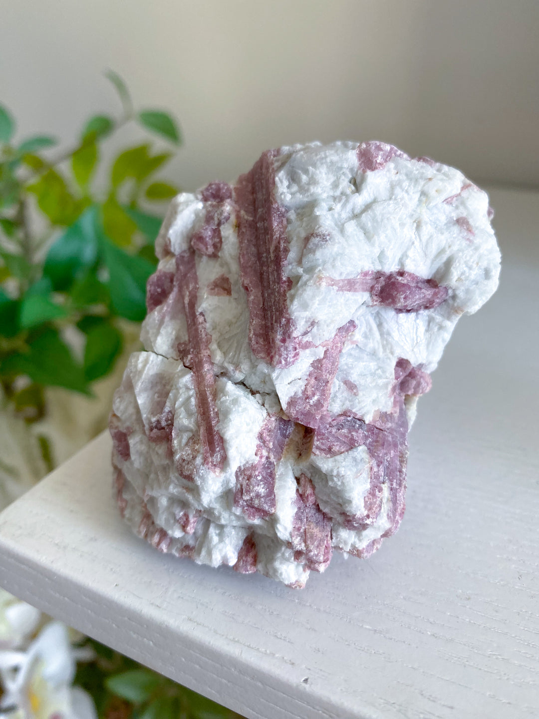 Large Pink Tourmaline in Quartz