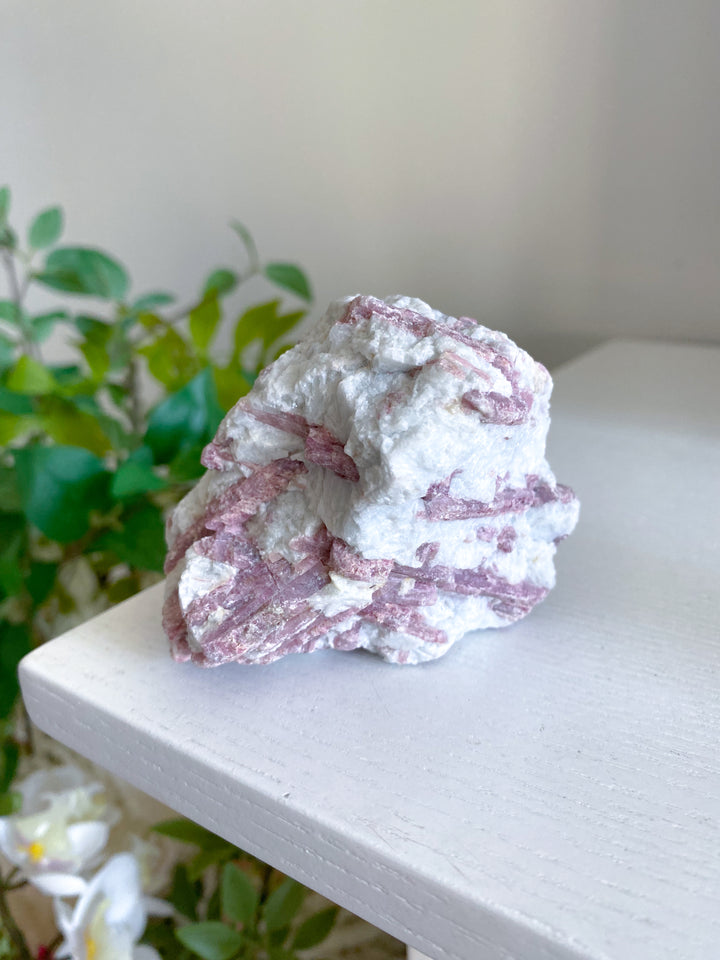 Large Pink Tourmaline in Quartz