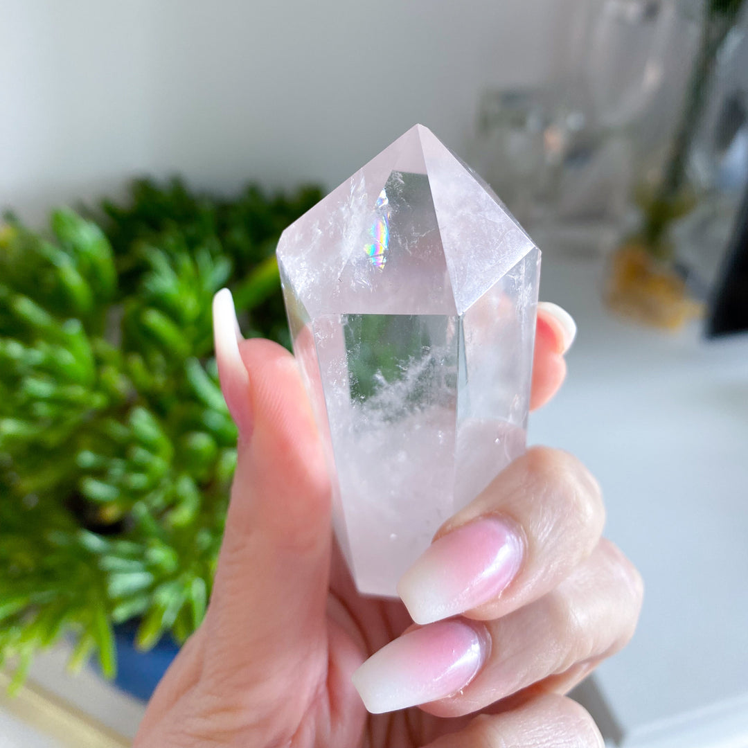 Brazilian Clear Quartz Crystal Tower #4