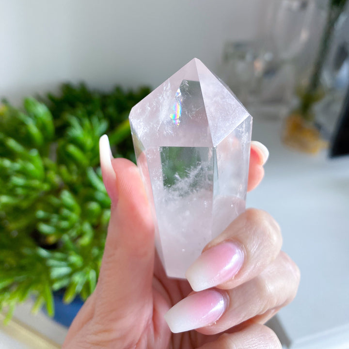 Brazilian Clear Quartz Crystal Tower #4