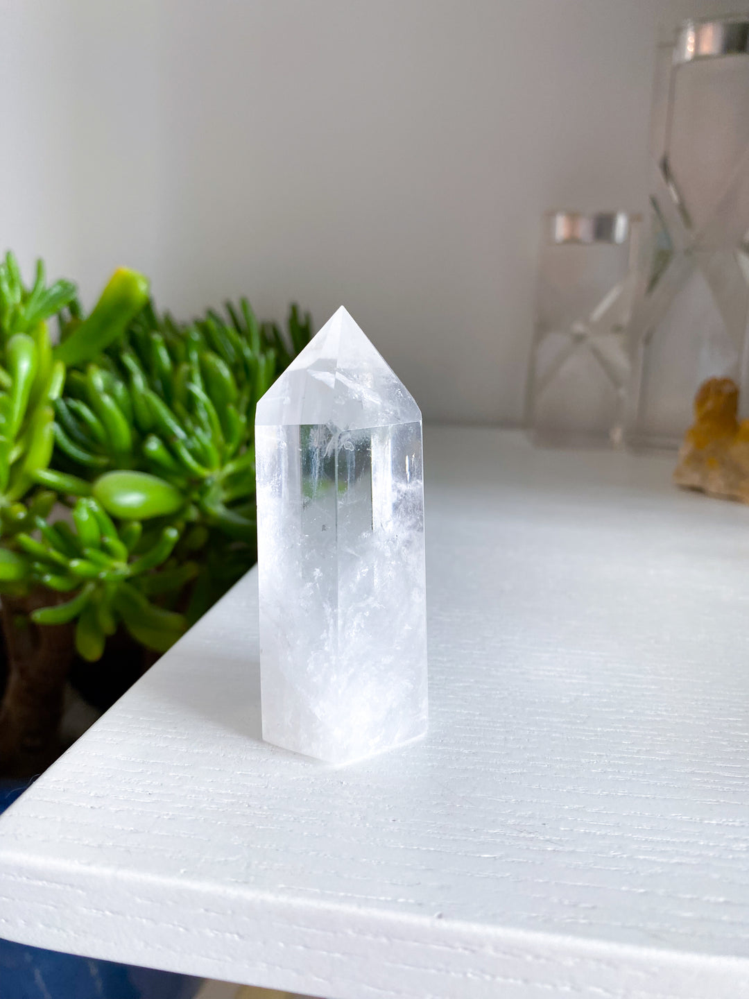 Brazilian Clear Quartz Crystal Tower #4