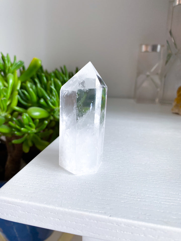 Brazilian Clear Quartz Crystal Tower #4