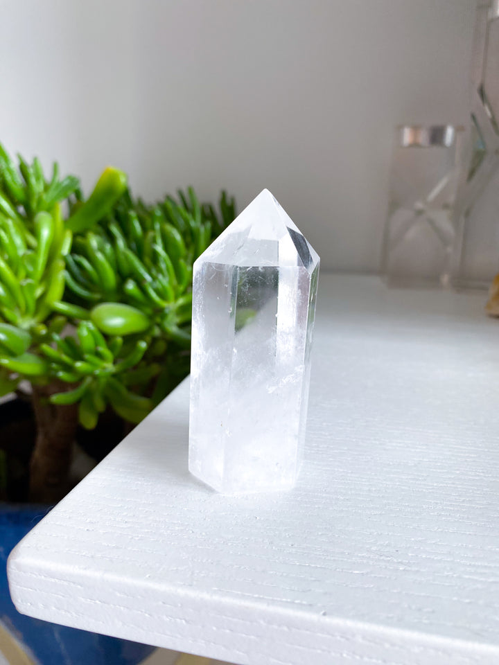 Brazilian Clear Quartz Crystal Tower #4