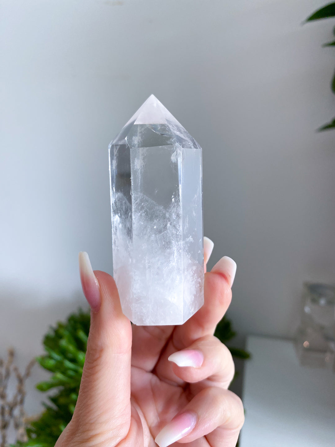 Brazilian Clear Quartz Crystal Tower #4