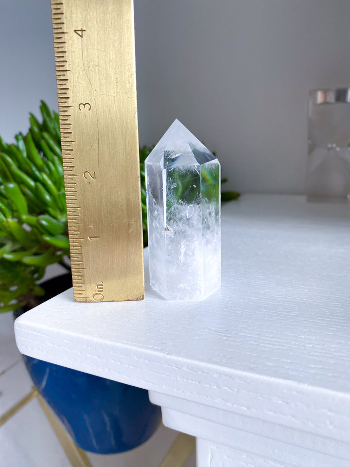 Brazilian Clear Quartz Crystal Tower #4