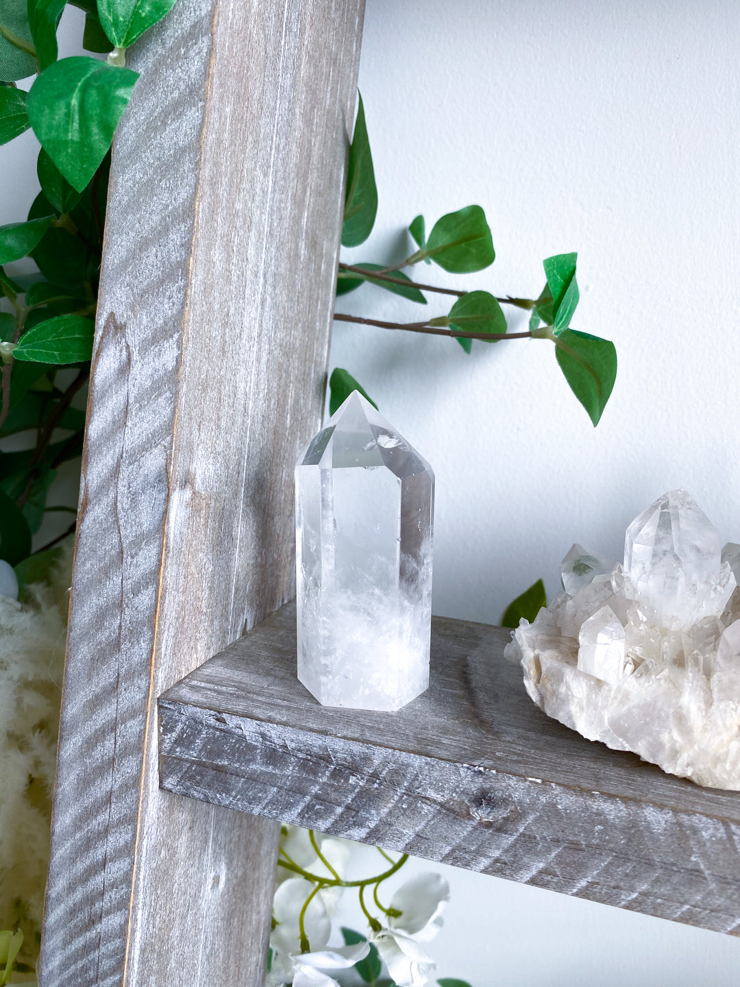 Brazilian Clear Quartz Crystal Tower #4