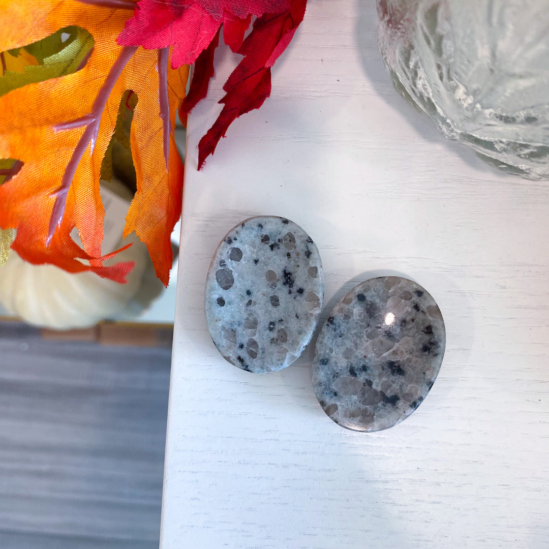 Kiwi Jasper Worry Stone