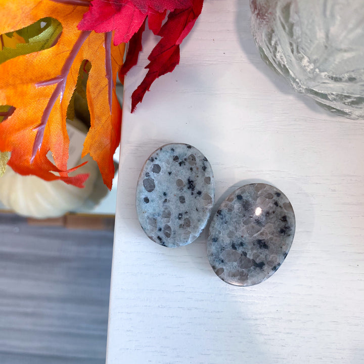 Kiwi Jasper Worry Stone
